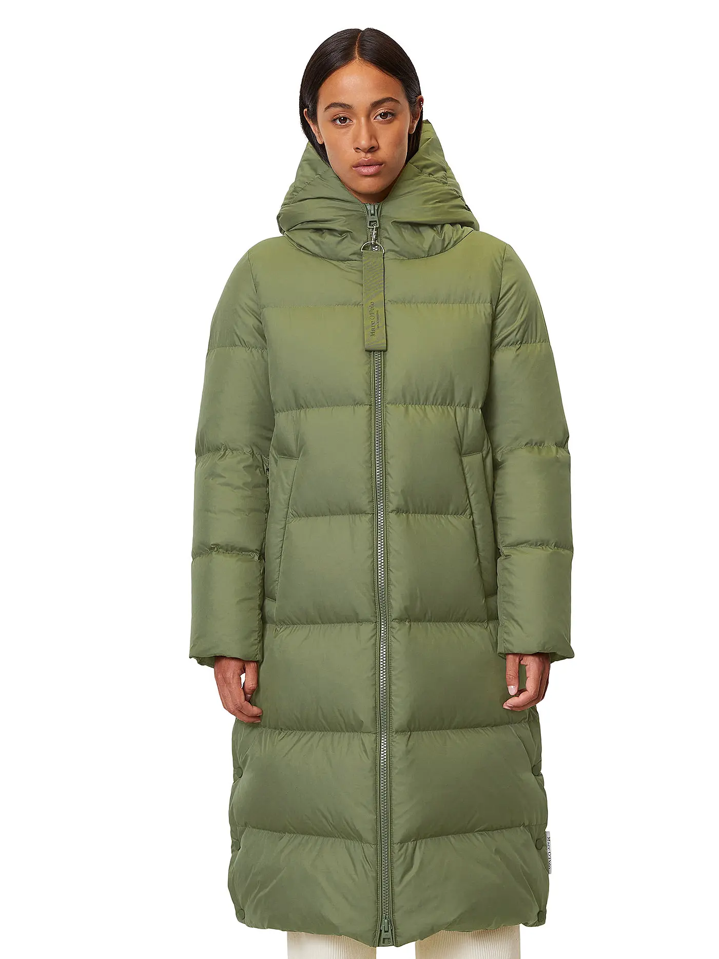 MARC O'POLO | Steppmantel | olive